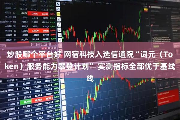 炒股哪个平台好 网宿科技入选信通院“词元（Token）服务能力攀登计划” 实测指标全部优于基线